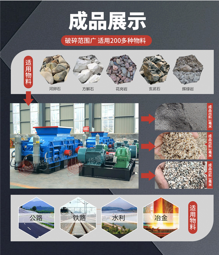 硫鐵礦對輥制砂機(jī) 硫鐵礦對輥制砂機(jī)